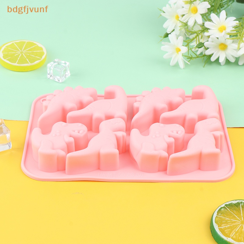 1 Khuôn Silicon Làm Bánh Kẹo Hình Khủng Long 8 Ngăn diy vn