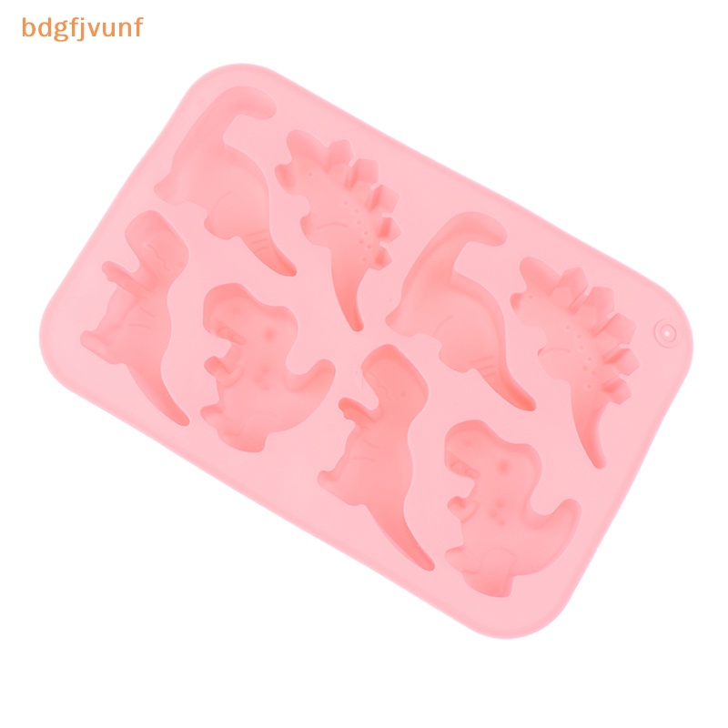 1 Khuôn Silicon Làm Bánh Kẹo Hình Khủng Long 8 Ngăn diy vn
