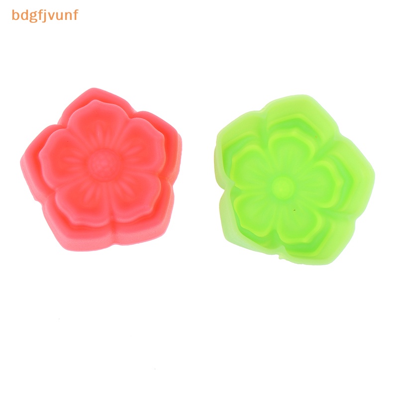 Set 10 Khuôn Làm Bánh muffin Bằng Silicon Hình Hoa Lan diy