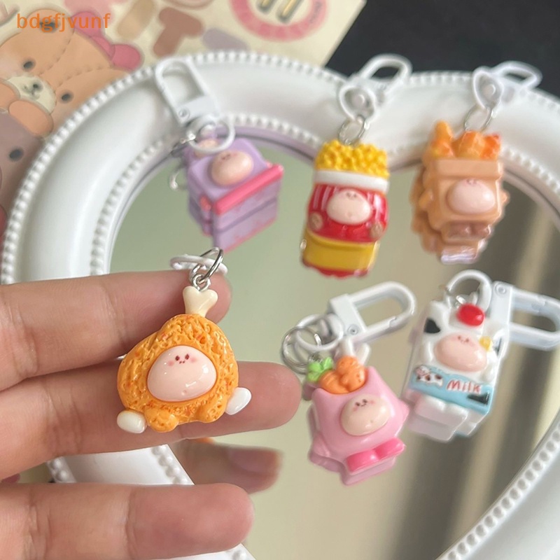 Bdgf Móc Khóa Xe Hơi / Túi Xách / Điện Thoại Hình Mặt doodle Dễ Thương diy vn