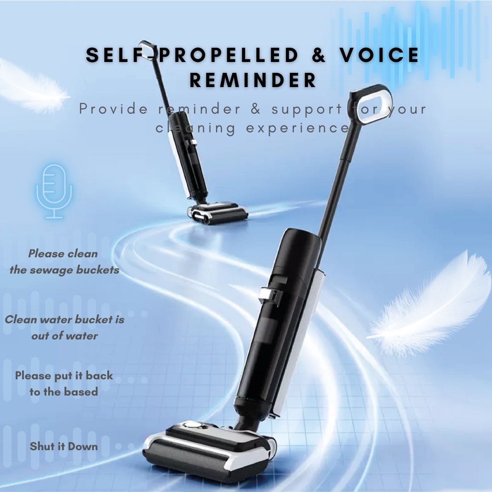 Máy Hút Bụi Khô & Ướt X8 PRO | Cây Lau Nhà Thông Minh Diệt Khuẩn 99.9% | hàng sẵn có