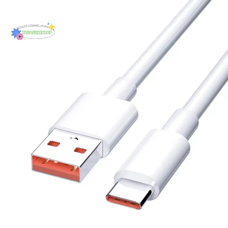 Dây Cáp Sạc Nhanh usb type-c 2 Mét 6a 66w 63W Cho xiaomi samsung huawei