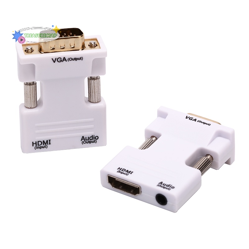 Đầu Chuyển Đổi vga Sang hdmi full hd 1080p heyuanlong333 Cho Máy Tính