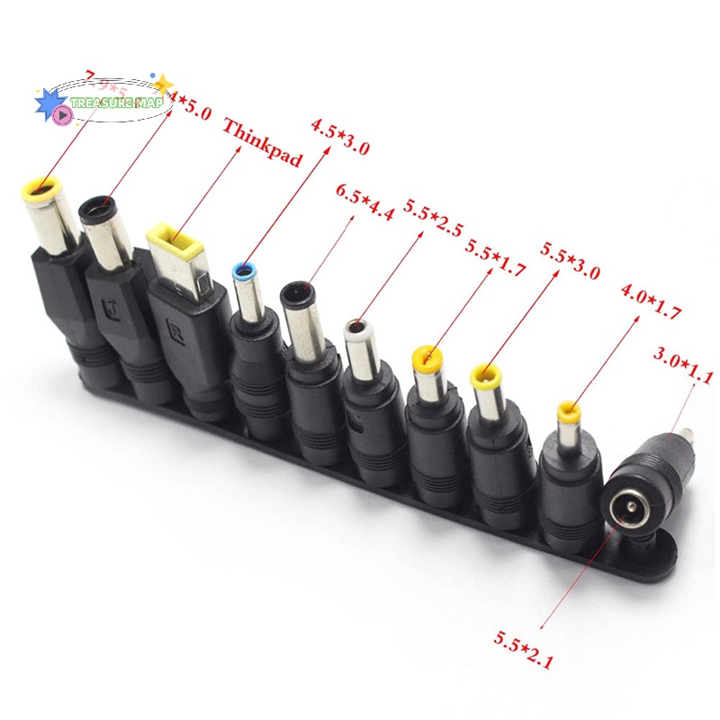 Đầu Nối Chuyển Đổi Sạc laptop heyuanlong333 dc 5.5mmx2.1mm