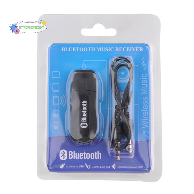 Thiết Bị Nhận Tín Hiệu bluetooth 3.5mm heyuanlong333] tereo 3.5 Không Dây Cho Xe Hơi