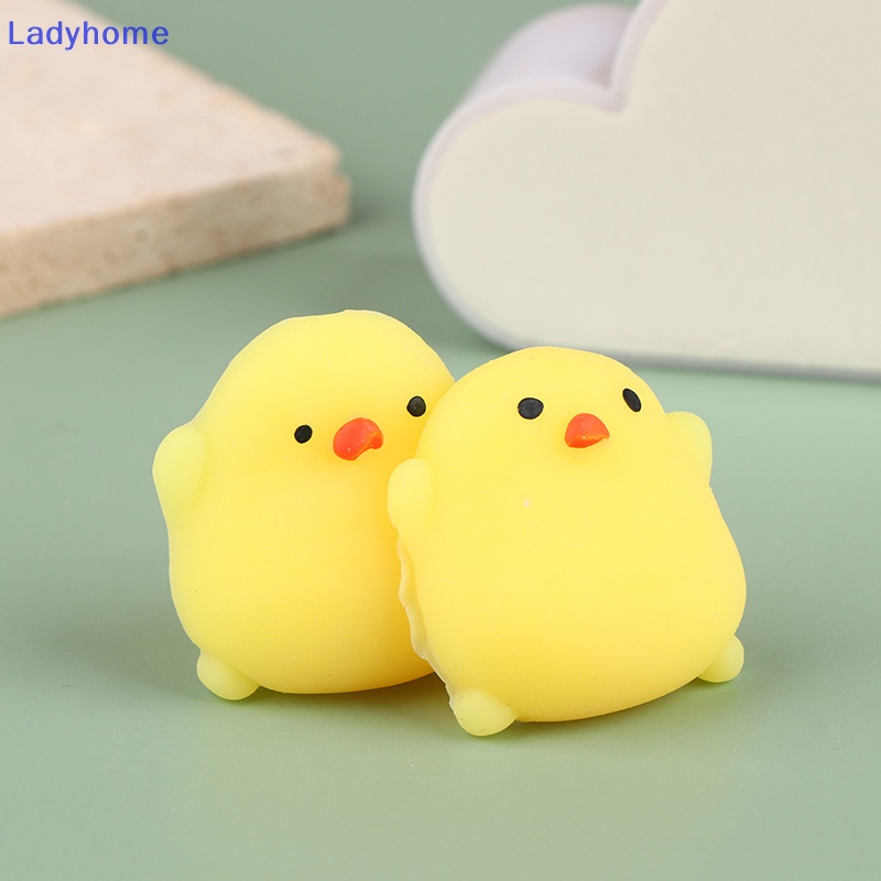 Set 2 Đồ Chơi Bóp Tay Giảm stress Hình Gà Con Dễ Thương vn