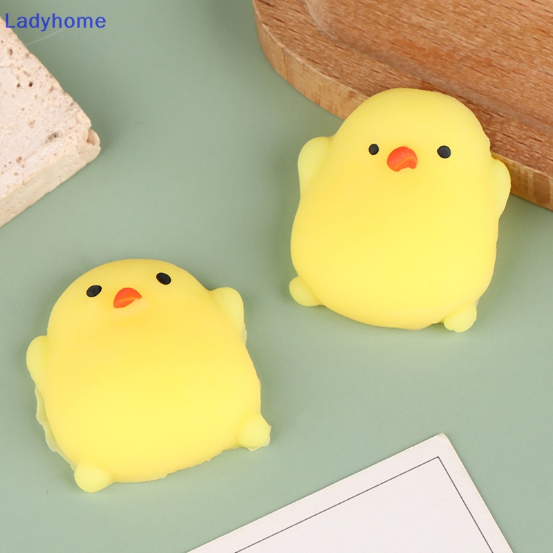 Set 2 Đồ Chơi Bóp Tay Giảm stress Hình Gà Con Dễ Thương vn