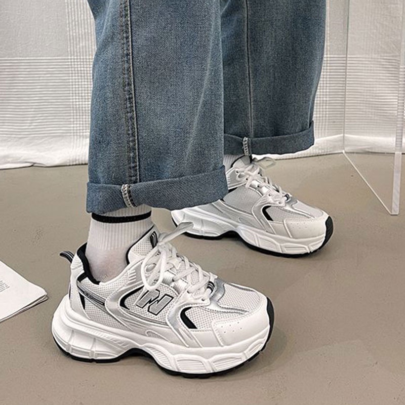 BẠCH LỘC ĐẠI NHÂN✨️️Giày Thể Thao Đế Dày Siêu Nhẹ Phối Lưới Thời Trang Trẻ Trung