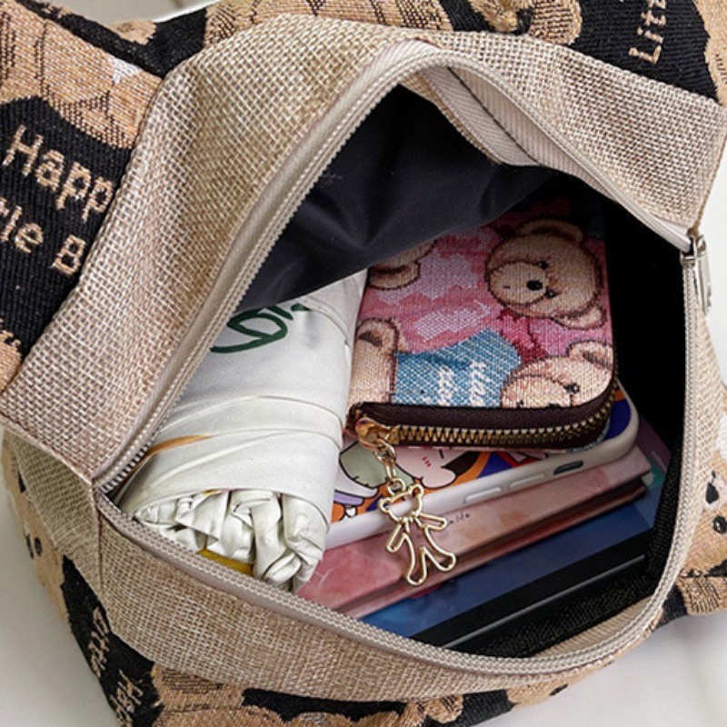 Túi Vải tote Nhỏ Xinh Thời Trang Mùa Hè Cho Nữ