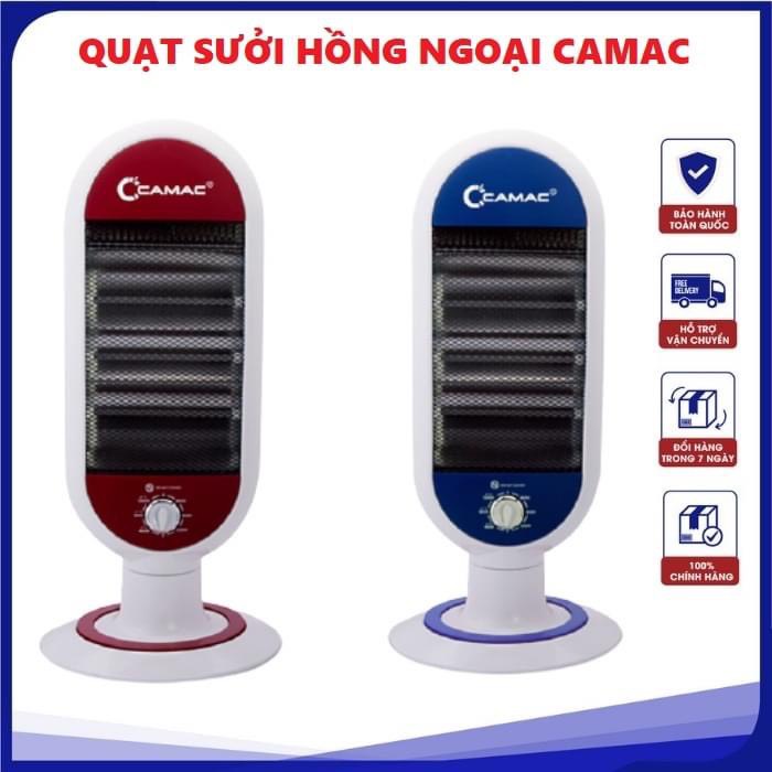 Quạt sưởi Camac 3 bóng hồng ngoại siêu ấm tiện lợi