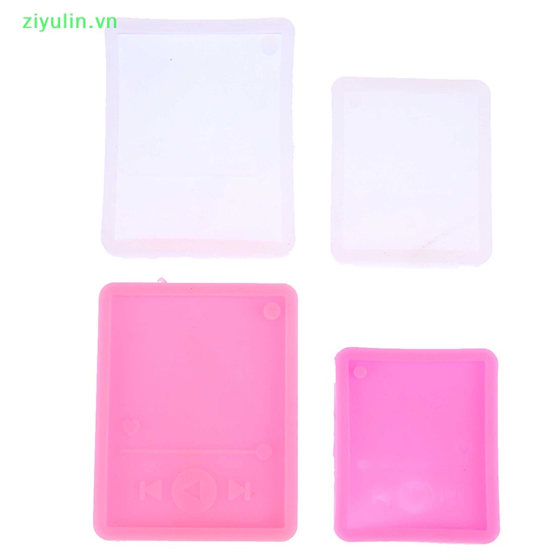 Khuôn silicone Làm Móc Khóa Nhựa resin Hình Nốt Nhạc