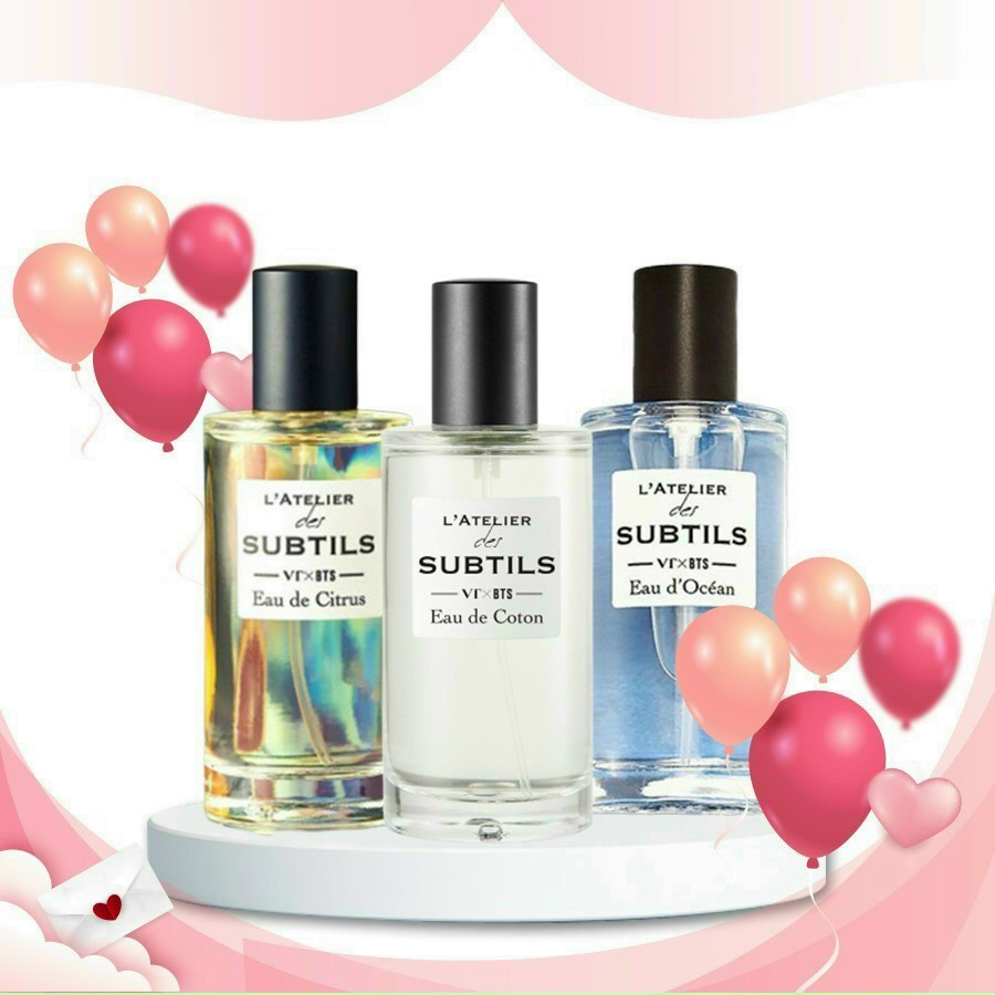 Nước Hoa BTS 𝐕𝐓 𝐂𝐎𝐒𝐌𝐄𝐓𝐈𝐂 𝐗 𝐁𝐓𝐒 𝐋'𝐀𝐓𝐄𝐋𝐈𝐄𝐑 𝐝𝐞𝐬 𝐒𝐔𝐁𝐓𝐈𝐋𝐒