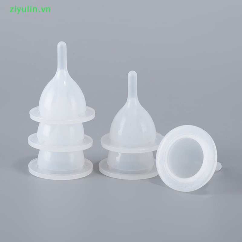 Set 10 Núm Ti Giả mini Bằng Silicon Cho Thú Cưng Thỏ / Mèo Cưng Sơ Sinh vn
