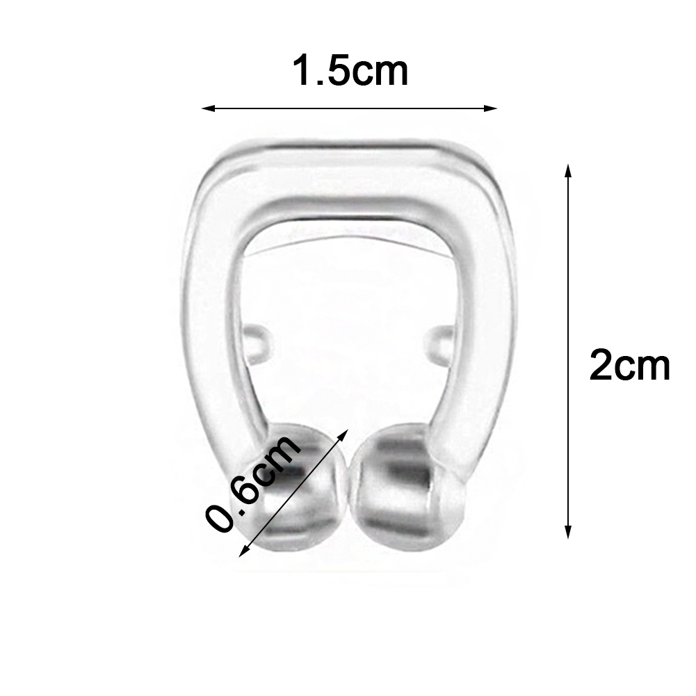 1 / 2 Hộp Kẹp Mũi silicone Chống Ngáy Khi Ngủ