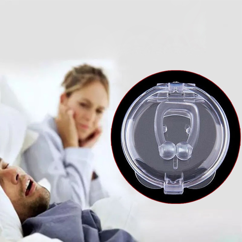 1 / 2 Hộp Kẹp Mũi silicone Chống Ngáy Khi Ngủ