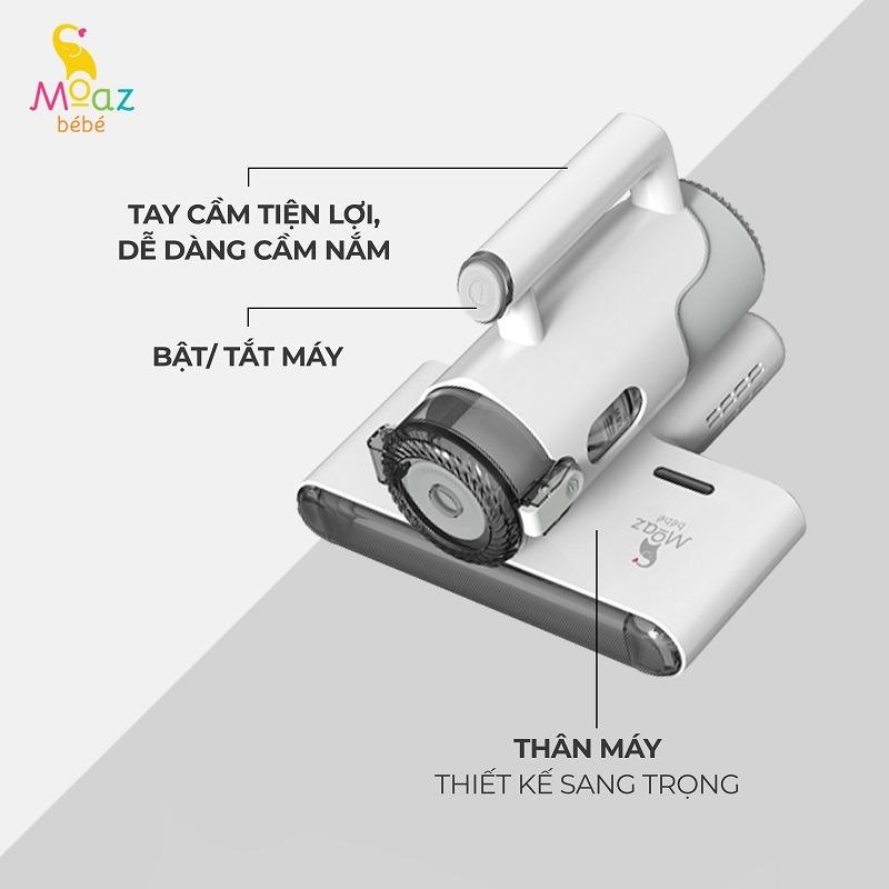 MÁY HÚT BỤI GIƯỜNG NỆM MOAZBEBE MB037. HÀNG CHÍNH HÃNG