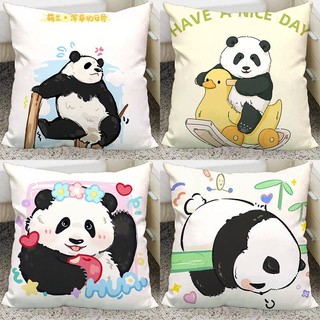 Gối ôm hình gấu trúc / hoa lan / gấu trúc dễ thương xinh xắn