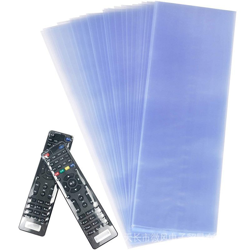 Túi Phim Co Nhiệt Trong Suốt Cho TV Box Điều Khiển Từ Xa Video Chống Thấm Nước Chống Bụi Vỏ Bảo Vệ Vỏ Bảo Vệ