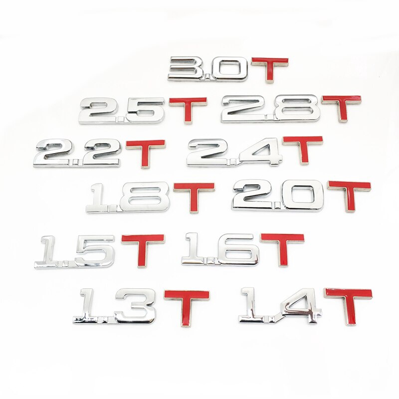 Logo Kim Loại 3d 1.3 1.4 1.5 1.6 1.8 2.0 2.2 2.4 2.5 2.8 3.0 t Trang Trí Đuôi Xe Hơi