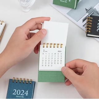 Lịch Để Bàn mini 2024 Dùng Trang Trí Độc Đáo