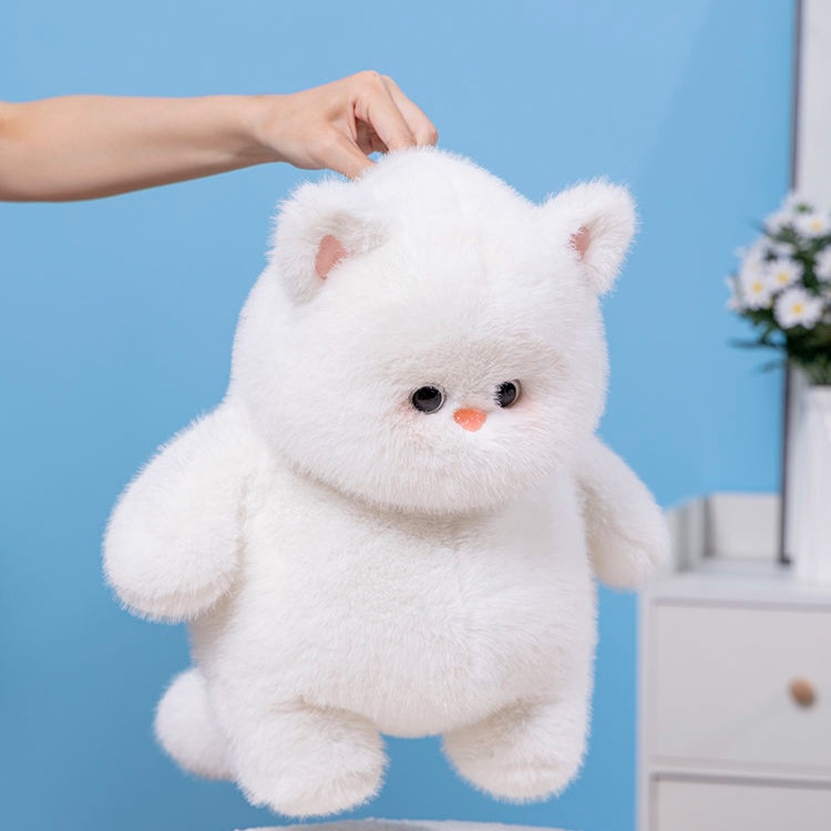 Thú Nhồi Bông Hình Chú Mèo Dễ Thương Cho Bé