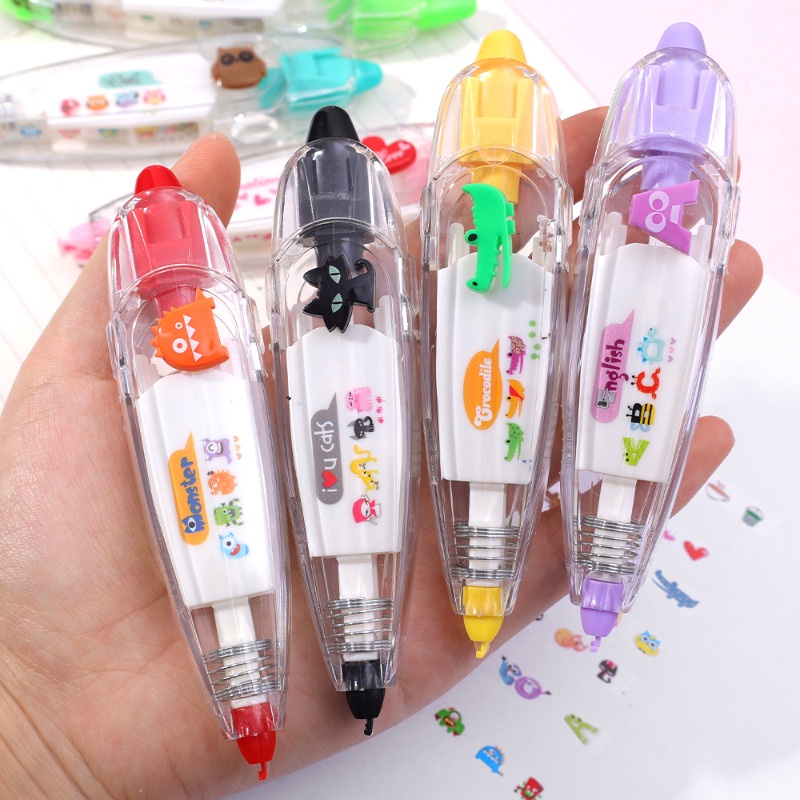 Miếng Dán Sửa Chữa Băng Keo Họa Tiết Ren Động Vật Hoạt Hình Dễ Thương Trang Trí Phong Cảnh diy