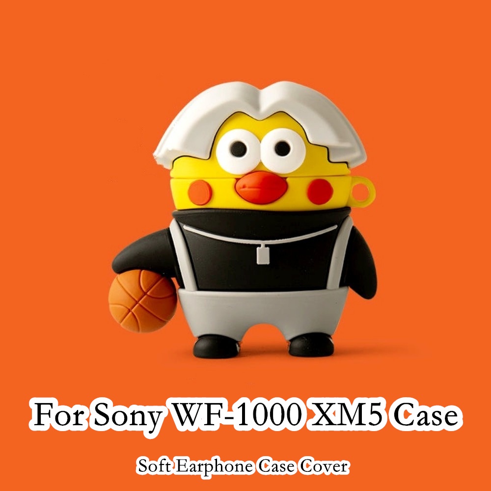 Vỏ Bọc Hộp Sạc Tai Nghe sony wf-1000 xm5 Họa Tiết Hoạt Hình Dễ Thương Cho sony wf-1000 xm5