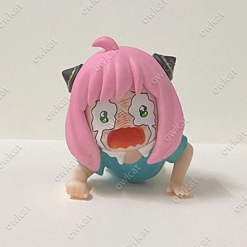 Mô Hình Nhân Vật Spy X Family Anya Forger  6cm Scene Restoration Telepath Anime SPIRITS Yor Loid Loli PVC Figure Pupil Packed in Box Model Banpres