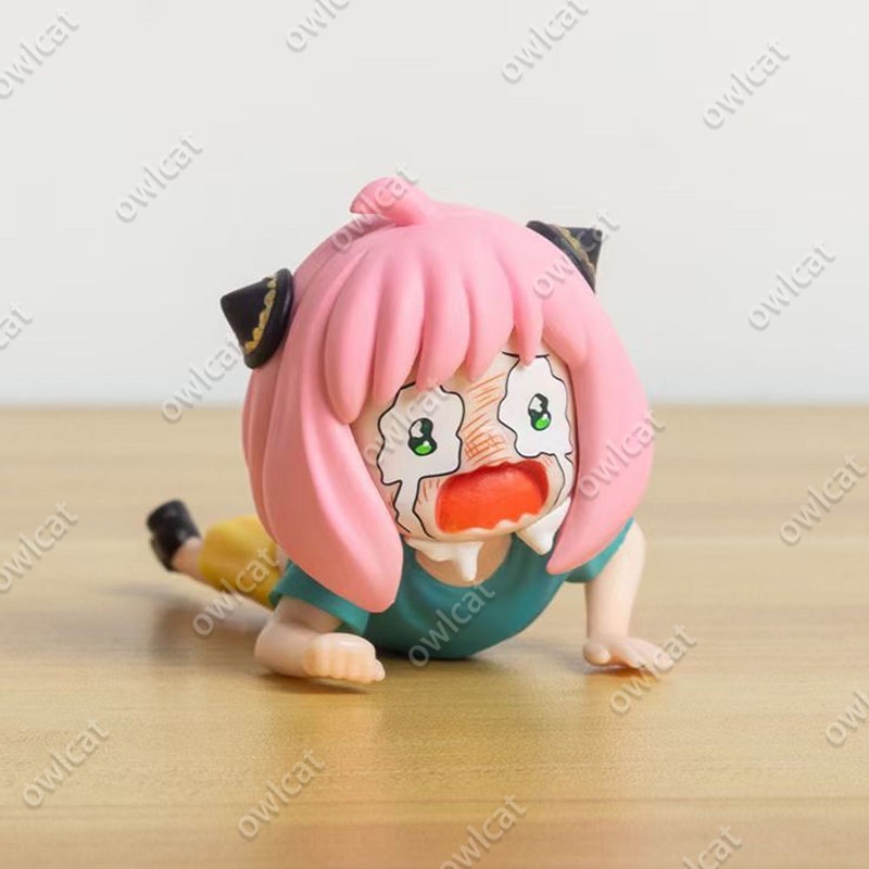 Mô Hình Nhân Vật Spy X Family Anya Forger  6cm Scene Restoration Telepath Anime SPIRITS Yor Loid Loli PVC Figure Pupil Packed in Box Model Banpres