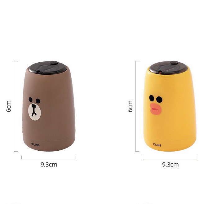 Hộp đựng tăm Gấu Brown đáng yêu