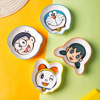[Doraemon]  Bộ Đĩa Sứ Đựng Gia Vị