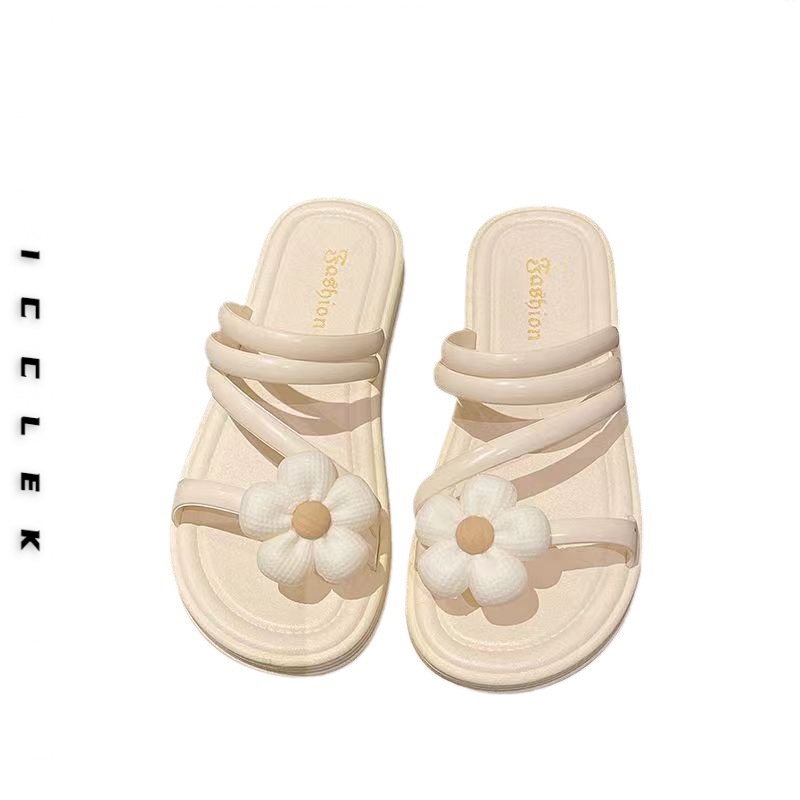 ICCLEK dép nữ dép bánh mì nữ Thoải mái Giày dép B90H2WA 34Z230826