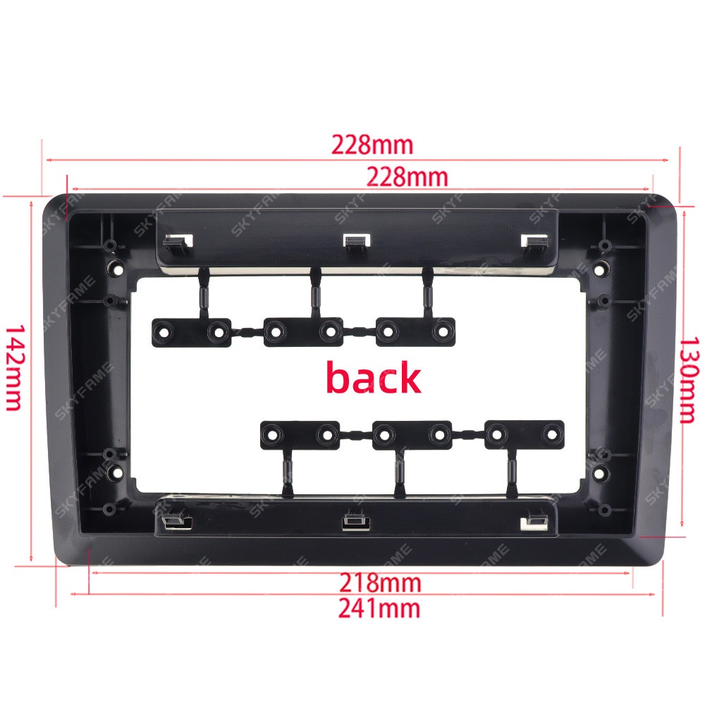 Xps Bộ Khung Gắn Màn Hình Phía Sau Máy Phát cd dvd radio 10 / 9 / 7 inch