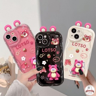 Dễ Thương Ốp Điện Thoại Hình Tai Gấu Bông 3d Cho iphone 6s 6 7plus 11 14 pro max xr xs x max 13 12 pro max se 2020 8 plus