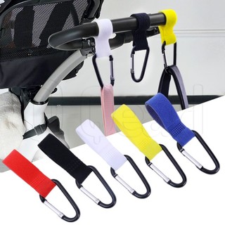 Móc treo đồ xoay 360 độ đa năng gắn xe đẩy em bé