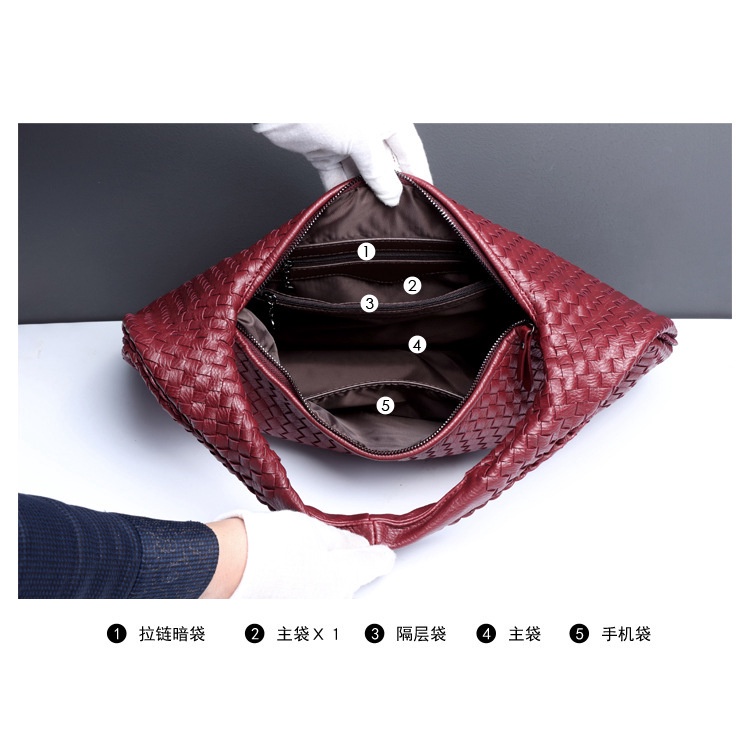 Túi Xách Đan Tay Phong Cách Âu Mỹ Thời Trang Cho Nữ one-s