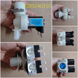 Van cấp nước đôi máy giặt Toshiba cửa trước, lồng ngang chính hãng