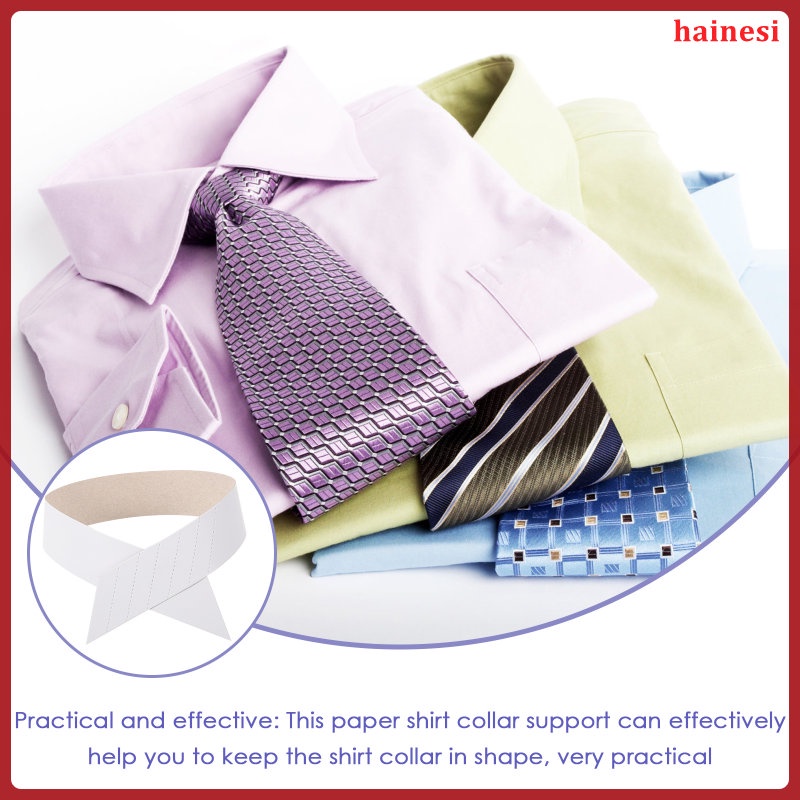 Set 100 Miếng Giấy Lót Cổ Áo Sơ Mi / Áo Sơ Mi / Đầm Cho Nam
