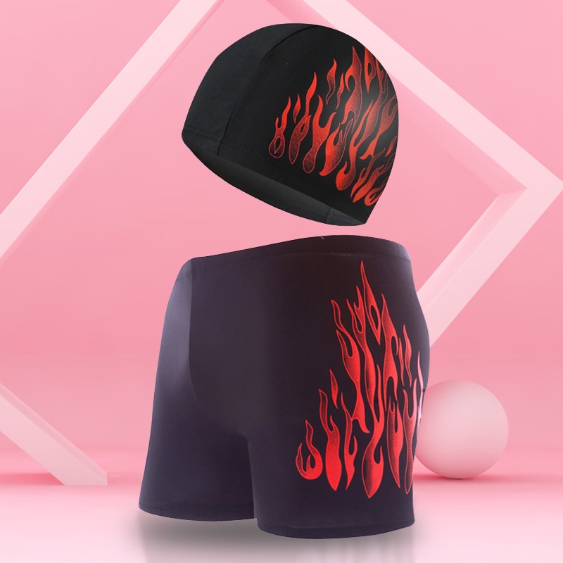 Quần Bơi Kèm Mũ Bơi Chuyên Dụng Cho Nam