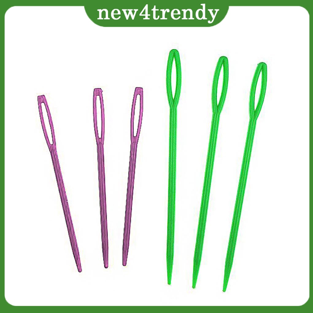 Set 1 / 2 / 3 / 5 6 Kim Đan Len Mắt To Nhiều Màu