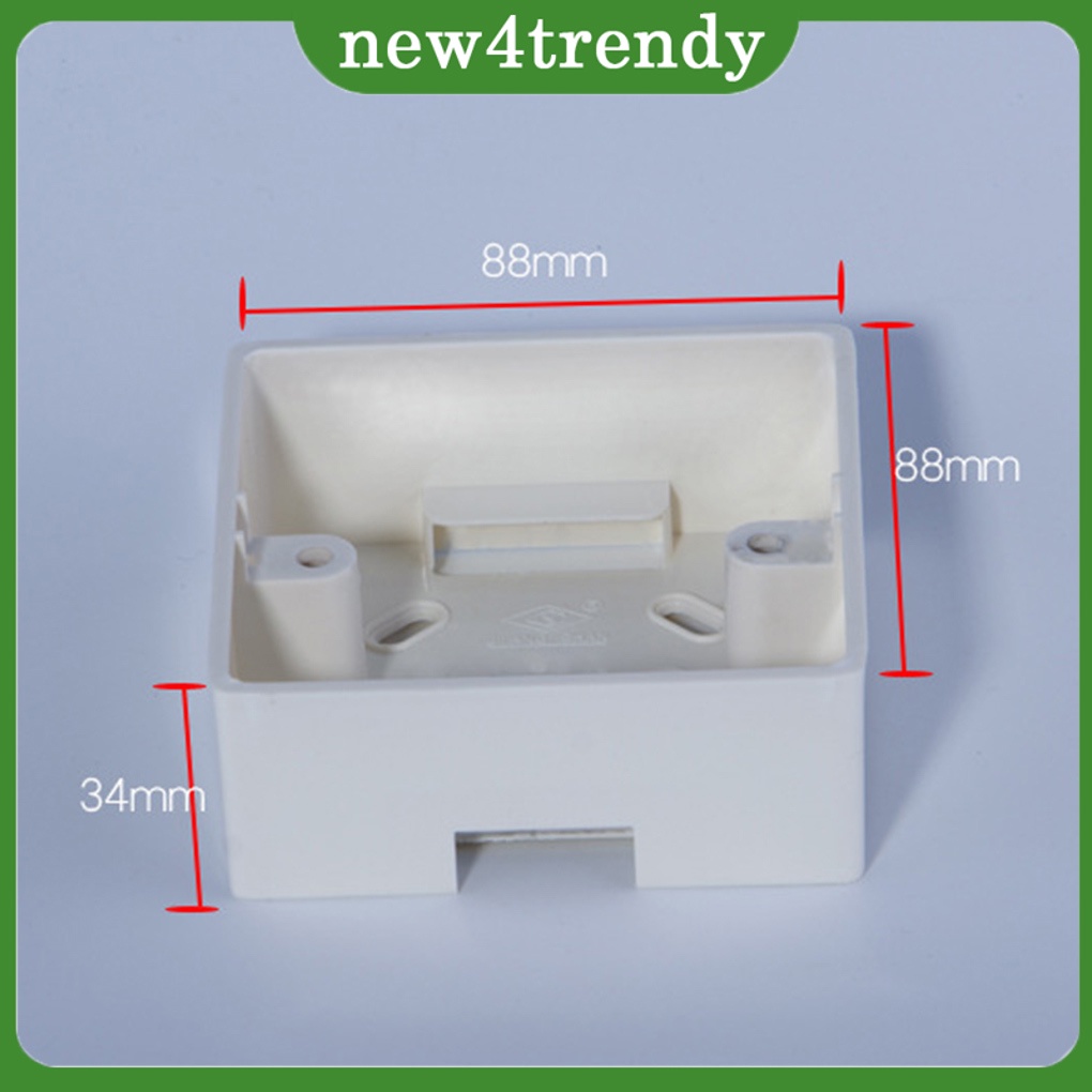 1 / 2 / 3 / 5 Hộp Gắn Ngoài Thay Thế Cho Công Tắc Chuẩn 86Mm X 86Mm