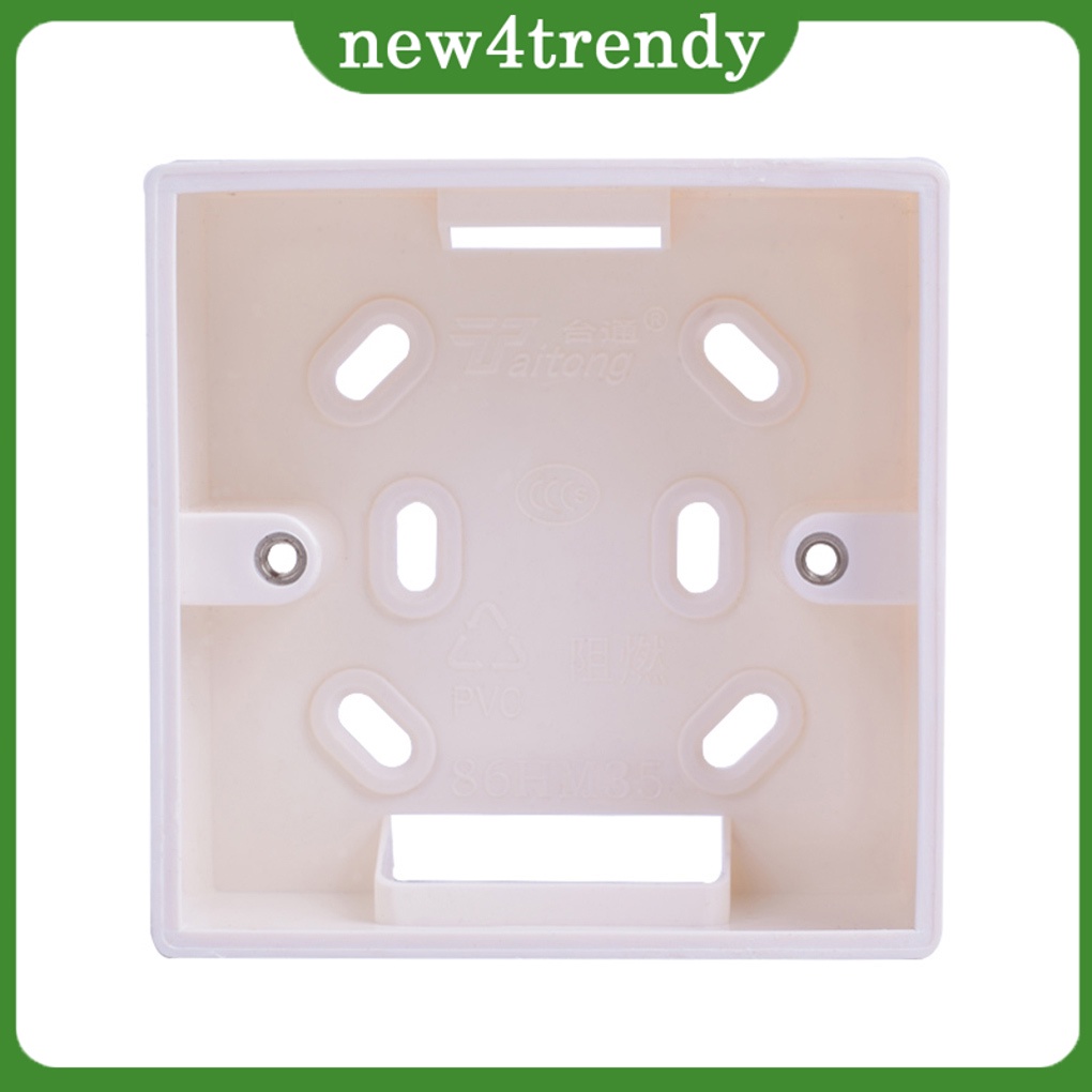1 / 2 / 3 / 5 Hộp Gắn Ngoài Thay Thế Cho Công Tắc Chuẩn 86Mm X 86Mm