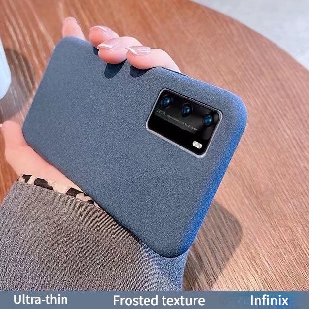 Ốp Điện Thoại TPU Mềm Chống Trượt Màu Trơn Nhám Cho Infinix Hot 8 9 Play 10S 10T 10i 10 Play 11 11S 