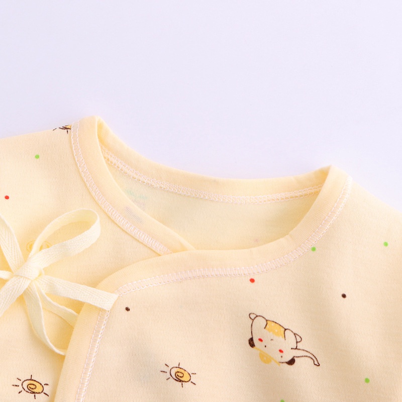 * * Bộ Đồ Ngủ Hai Mảnh Bằng cotton Nguyên Chất Cho Bé Sơ Sinh