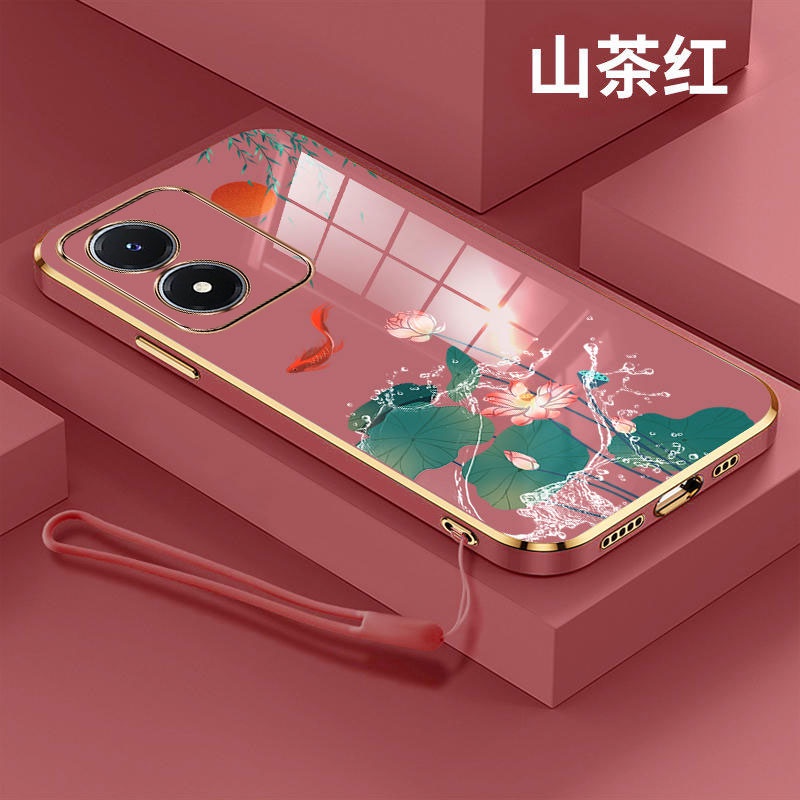Ốp lưng oppo a78 5g oppo a58 4g oppo a78 4g oppo a98 oppo reno 10 reno 10 pro reno 10 pro plus Ốp Điện Thoại Silicon Hình Hoa Sen Cho oppo a78 5g oppo a58 4g oppo a78 4g oppo a98 oppo reno 10 reno 10 pro reno 10 pro plus