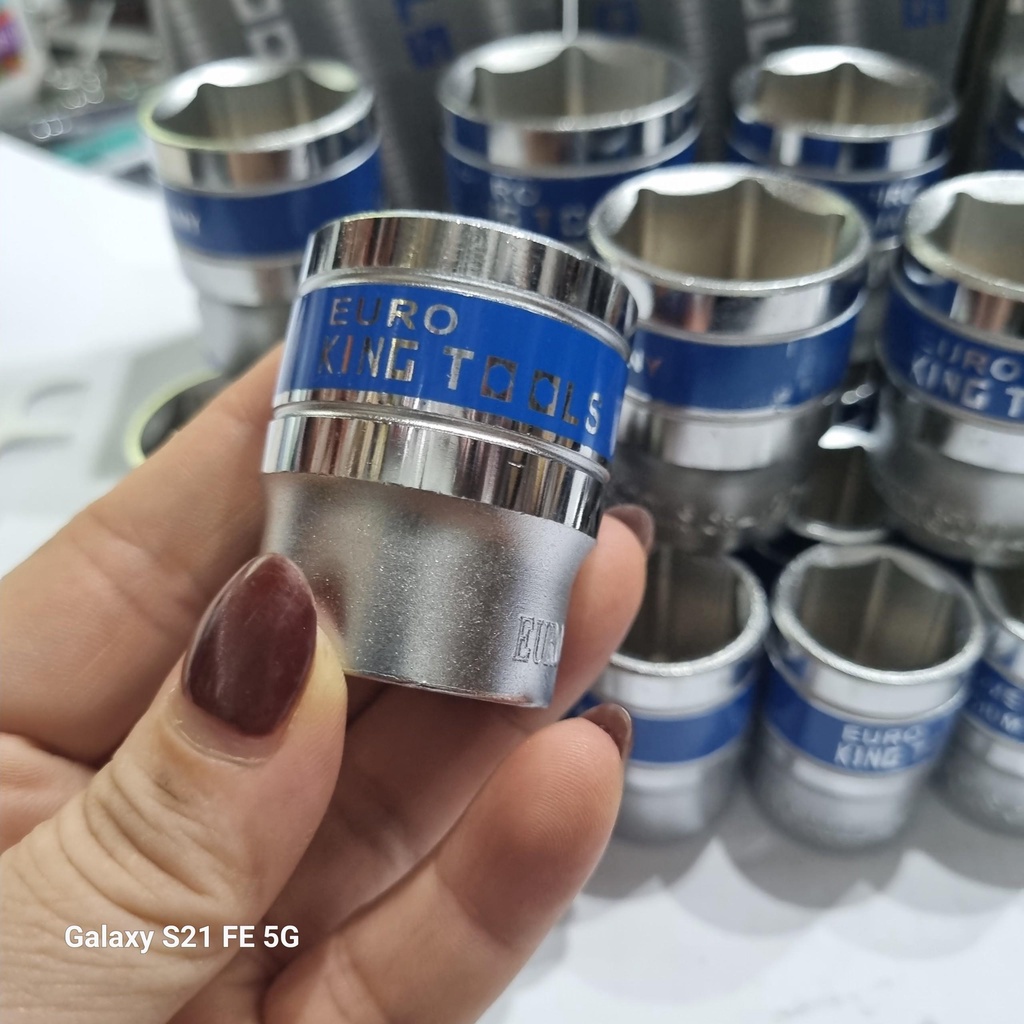 Khẩu 1/2 Ngắn EURO KING TOOLS 20-21-22-23-24-27-30-32mm