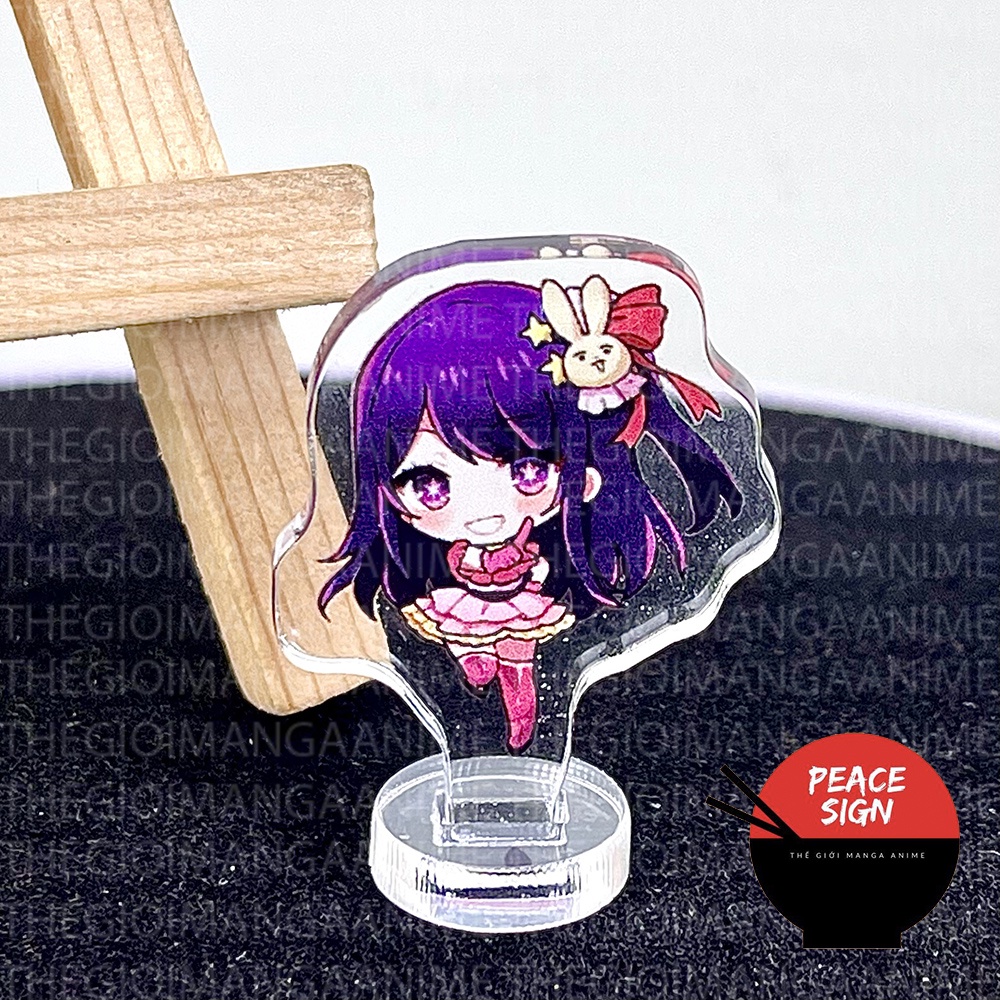 Mô hình standee mini OSHI NO KO Đứa Con Của Thần Tượng acrylic anime mica chibi xinh xắn trang trí dễ thương