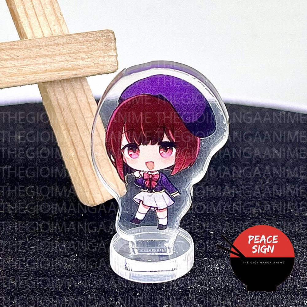 Mô hình standee mini OSHI NO KO Đứa Con Của Thần Tượng acrylic anime mica chibi xinh xắn trang trí dễ thương