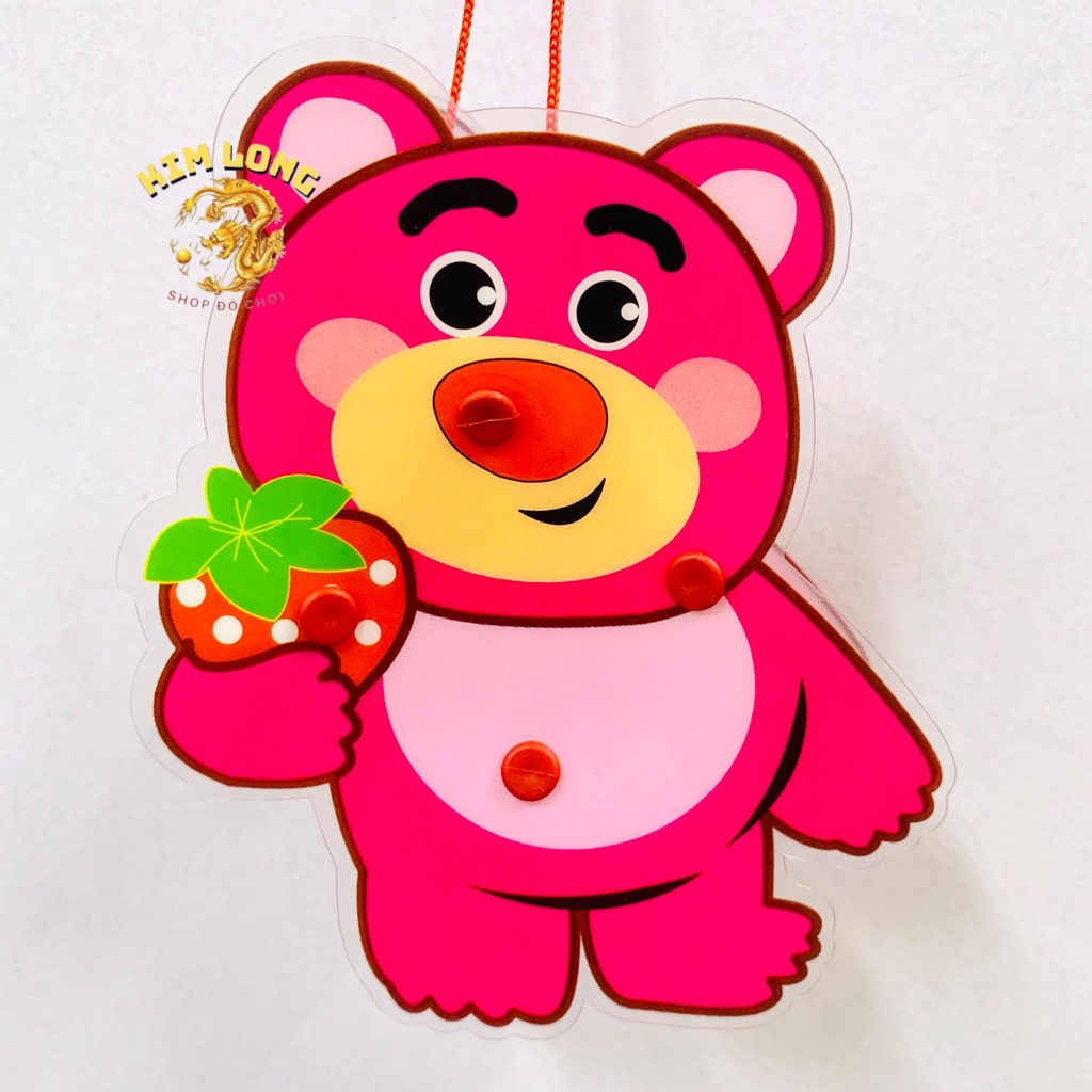 1 cái lồng đèn trung thu mini 10cm - 13cm bằng nhựa có đèn led 7 màu nhiều mẫu phụ kiện trang trí quà tặng trung thu