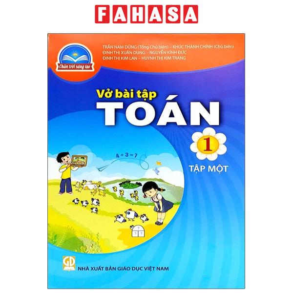 Sách VBT Toán 1/1 (Chân Trời Sáng Tạo) (2023)
